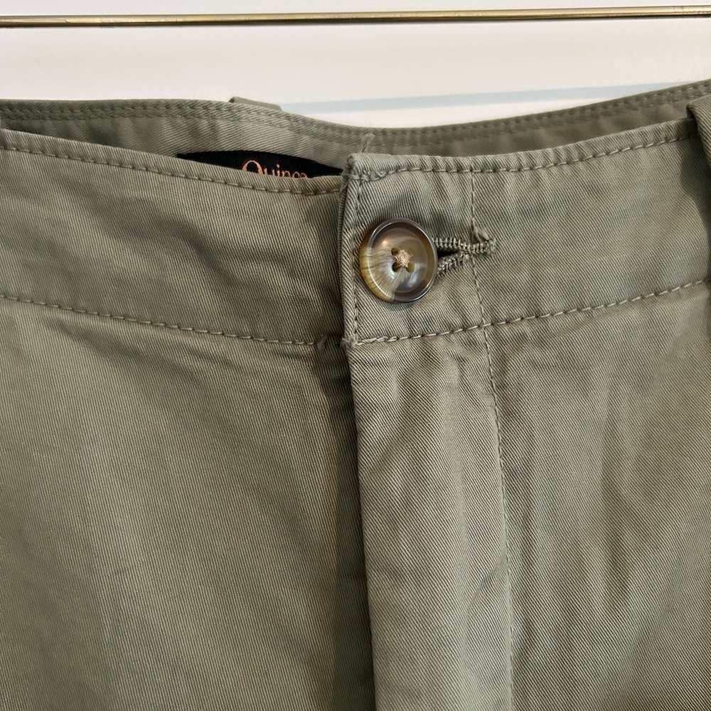 Quince Olive Green Women's Pants - Picture 4 of 13